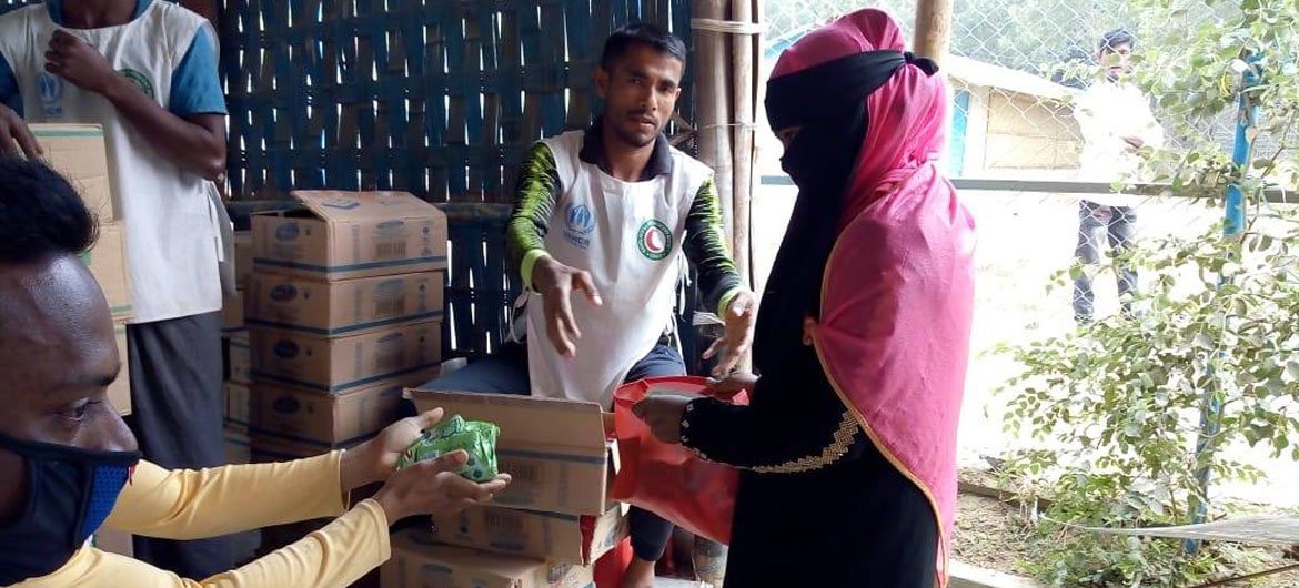 UNHCR continues to support Rohingya refugees in Bangladesh during the COVID-19 pandemic.