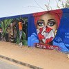 Senegalese artists have painted murals in the capital, Dakar, to raise awareness about COVID-19.