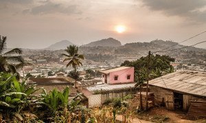 Melen, a slum area in the middle of Cameroon’s capital, Yaoundé.