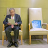 联合国秘书长古特雷斯在今年九月联大第74届会议期间。