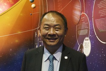 Keran Wang, Chief of Space Applications Section, ICT and Disaster Risk Reduction Division of ESCAP 
