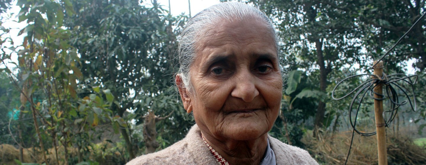 Ratna Khawas has worked for decades to ensure that everyone in her village in Belbari, Nepal has access to toilets.