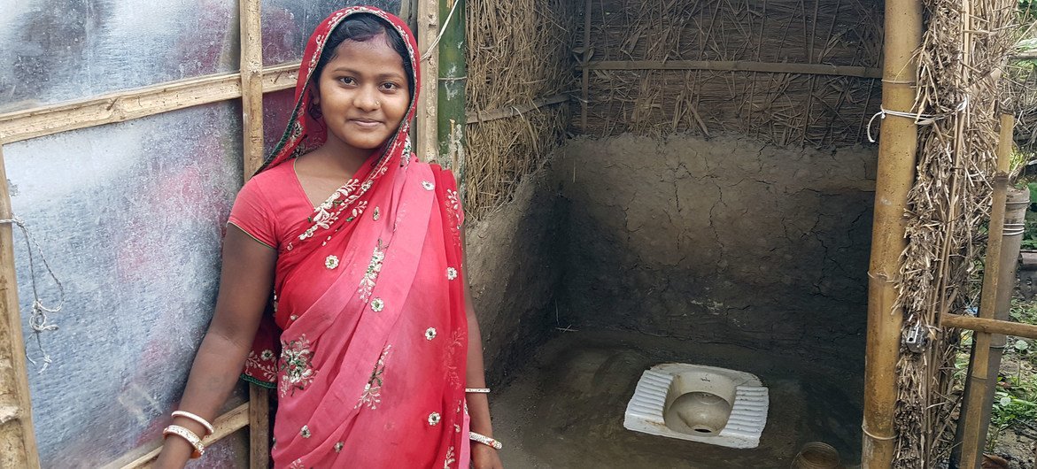 UN-Habitat has supported the construction of toilets in Belbari which offer safety and comfort, and which are more sanitary than the practice of open defecation.