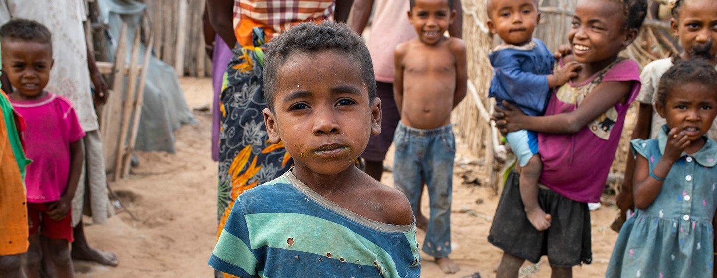La région du Grand Sud à Madagascar est confrontée à une crise alimentaire et nutritionelle.