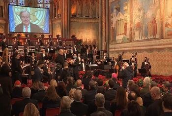 Генеральный секретарь ООН А.Гутерриш получил от католической церкви награду «Лампада мира». 