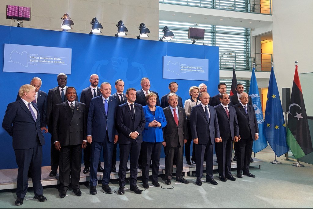 رؤساء الدول يجتمعون في مؤتمر برلين حول ليبيا في العاصمة الألمانية