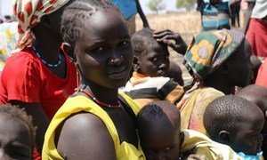 In South Sudan, Nyalel Mayang, her husband and three children survived on water lilies and palm nuts for three months after their village was attacked.