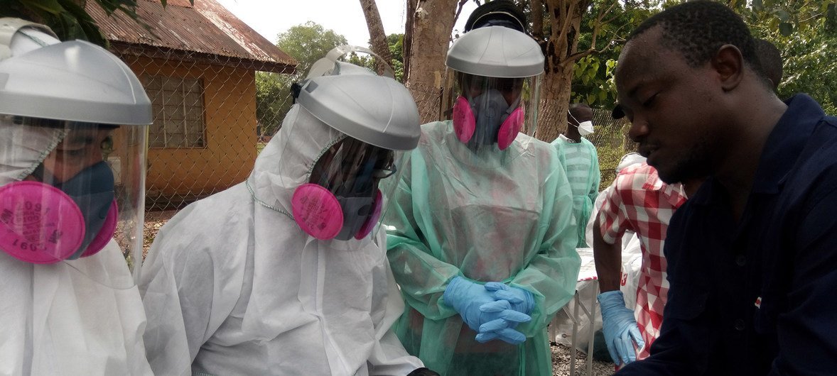 粮农组织/国际原子能机构联合司在西非埃博拉疫情期间提供援助。