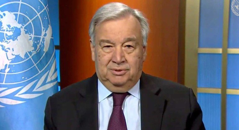 El Secretario General de la ONU, António Guterres.