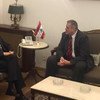 يان كوبيش يلتقي وزير الخارجية اللبناني ويجدد استعداد الأمم المتحدة لمساعدة لبنان وخاصة في جهود مكافحة فيروس كورونا