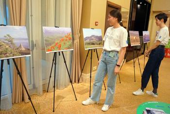 Фотовыставка ПРООН в НурСултане, Казахстан