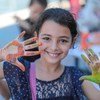 फ़लस्तीनी क्षेत्र ग़ाज़ा में, UNRWA के महा आयुक्त फ़िलिप लज़्ज़ारीनी ने, गर्मियों में, बच्चों को शामिल करने वाली गतिविधियाँ चलाईं.