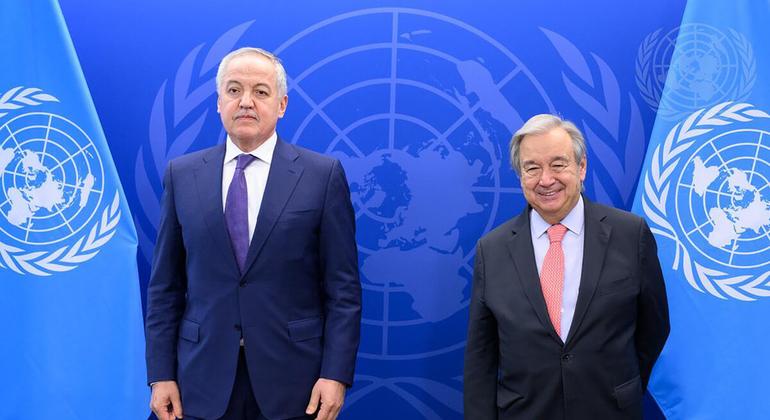 الأمين العام يلتقي وزير خارجية طاجيكستان