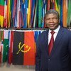 O presidente de Angola, João Lourenço, no primeiro dia do debate de alto nível da 74ª sessão da Assembleia Geral.