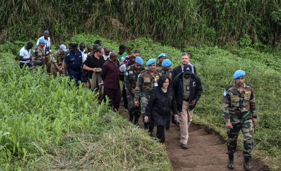 Em 15 de novembro de 2019, Leila Zerrougui, representante especial do secretário-geral da ONU, visitou Kitshanga, província de Kivu do Norte.