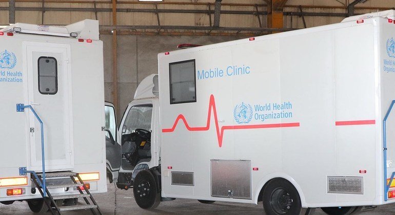 Les cliniques mobiles fournissent des soins de santé dans les pires crises du monde 