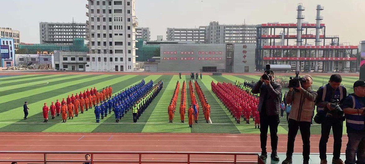 中国救援队和中国国际救援队通过联合国的国际重型救援队测评和复测，取得联合国国际重型救援队的资格认证。2019年10月23日，联合国国际重型救援队授旗颁牌仪式在北京举行。
