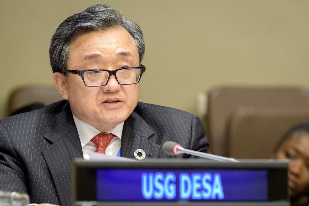 联合国负责经济与社会事务的副秘书长刘振民。（资料图片）