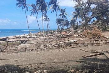 Governo de Tonga solicitou ajuda urgente após as consequências do tsunami que atingiu o grupo de ilhas