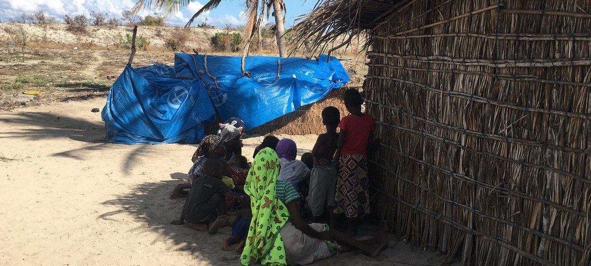 Em Moçambique, a IIlha de Matemo, em Cabo Delgado, abriga deslocados que fugiram da violência. 