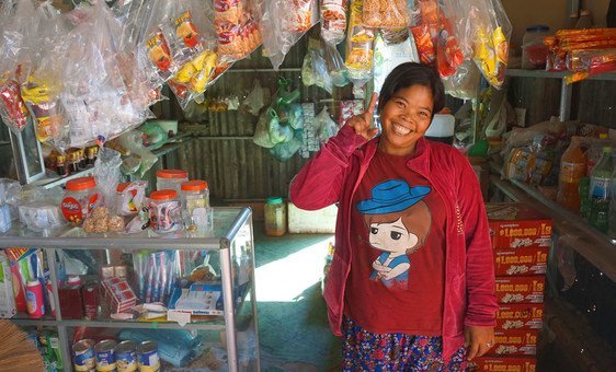 A client in Cambodia supported by IIX’s WLB1 (Women’s Livelihood Bond 1).