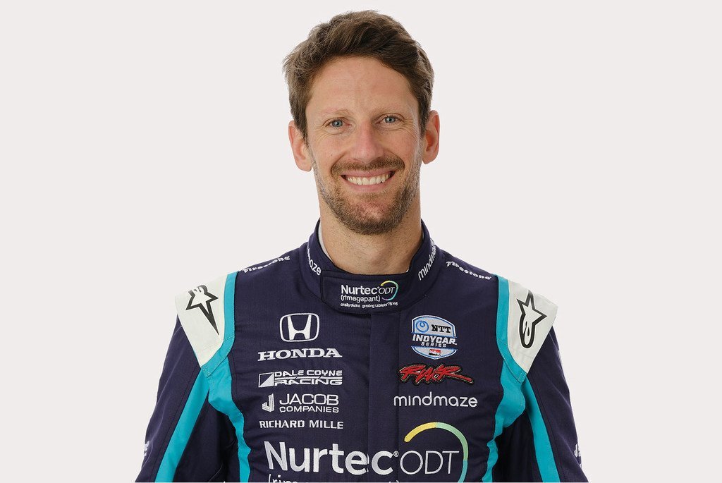 Romain Grosjean, pilote auto professionnel, a annoncé son soutien à la Fondation de l'OMS.