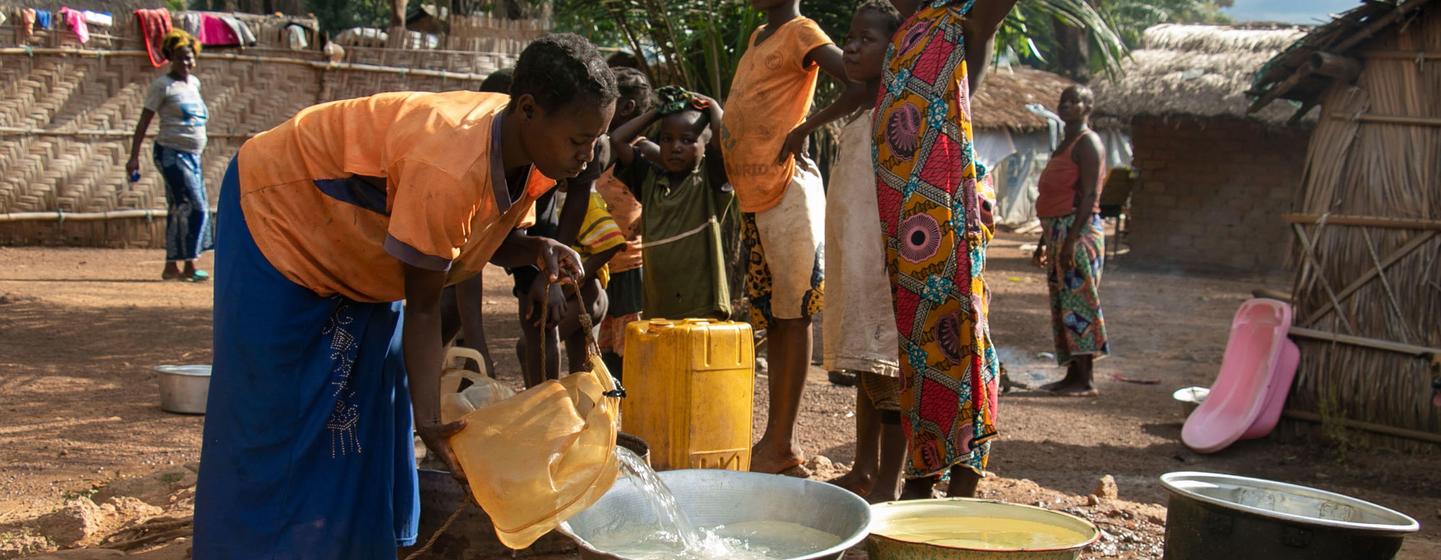 La suspension des activités humanitaires a un impact sur l'accès à l'eau dans la préfecture de Basse-Kotto, en République centrafricaine.