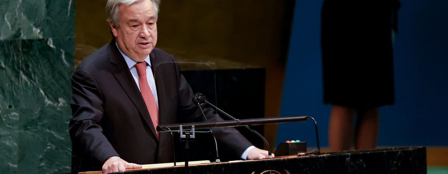  António Guterres disse que o relatório sobre “Nossa Agenda Comum” é um ponto de partida nos esforços conjuntos para melhorar a governança