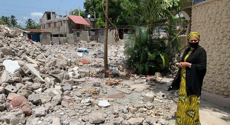 UN deputy chief praises resilience of Haiti’s people, says ‘incredible’ relief effort underway