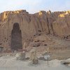Des statues de Bouddha ont été sculptées sur les flancs des falaises de la vallée de Bamiyan, en Afghanistan.