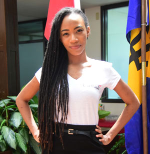Ronelle King, activista de la justicia de género de Barbados, ganadora de múltiples premios, y joven líder de los Objetivos de Desarrollo Sostenible.