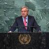 El Secretario General António Guterres interviene en la apertura del debate general de la 77ª sesión de la Asamblea General de la ONU.