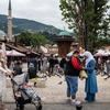 People walk through the streets of Sarajevo, Bosnia and Herzegovina (file photo). 