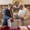 El Secretario General António Guterres y el Papa Franciasto en el Vaticano