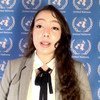 ياسمين وباهي متدربة بمكتب الأمم المتحدة المعني بالمخدرات والجريمة. 