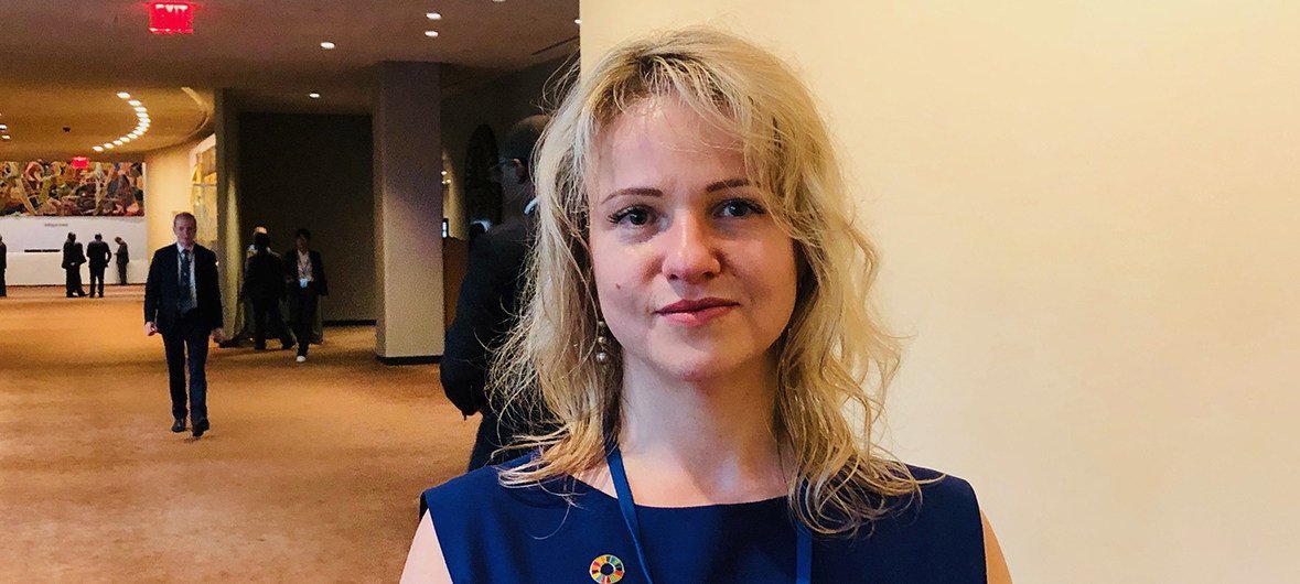 Светлана Лукаш, шерпа Российской Федерации в «Группе двадцати», приехала в ООН для участия во встрече по финансированию развития