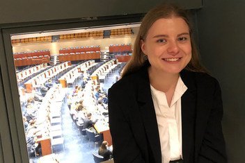 Ирина Понедельник, активистка из Беларуси, приняла участие в Молодежном саммите ООН