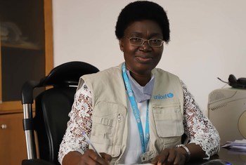 Dre Marie Marcos, Spécialiste santé à l'UNICEF Burkina Faso.