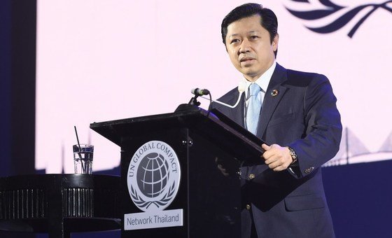 Suphachai Chearavanont, CEO of CP Group, Bangkok, and Chairperson of UN Global Compact Thailand