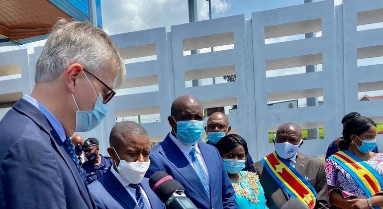Le Secrétaire général adjoint des Nations Unies chargé des opérations de maintien de la paix, Jean-Pierre Lacroix, a rencontré ce mercredi 16 décembre 2020 le Gouverneur du Nord-Kivu, Carly Nzanzu Kasivita, accompagné du Comité provincial de sécurité.