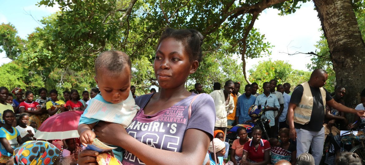 La communauté d’Elisa a souffert d’une épidémie de choléra suite au cyclone Idai.