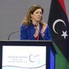 联合国秘书长利比亚临时特别代表斯蒂芬妮·威廉姆斯（Stephanie Williams）欢迎参加利比亚政治对话论坛的候选人。