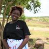 Rose Mary Tiep bénéficie d'un programme soutenu par l'ONU dans le camp de réfugiés Omugo II, en Ouganda.