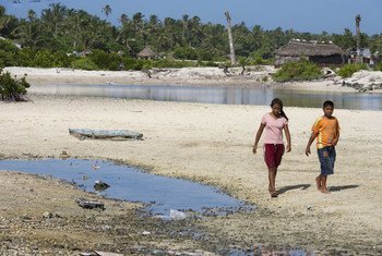 En Kiribati, el cambio climático está teniendo un impacto severo en la nación. 