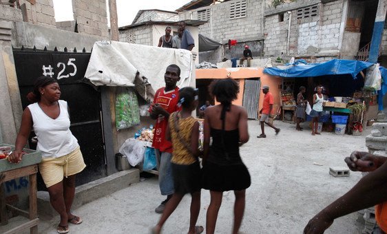 The Delmas 32 neighbourhood in the Haitian capital, Port-au-Prince is one of the poorest in the Caribbean country.  