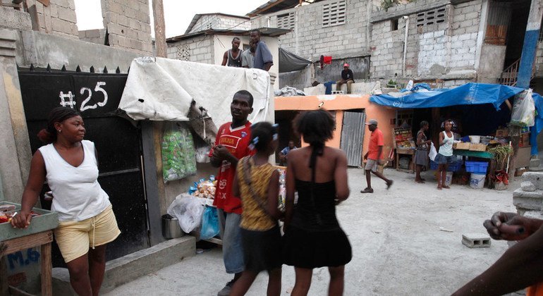 El barrio de Delmas 32 en Puerto Príncipe, la capital de Haití, es uno de los más pobres del país