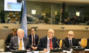 Director of the UN Office of Counter-Terrorism, Under Secretary-General  Vladimir Voronkov presents the project “Preventing and combatting the illicit trafficking of small-arms and light weapons and their illicit supply to terrorists” – addressing the terrorism-arms-crime nexus.