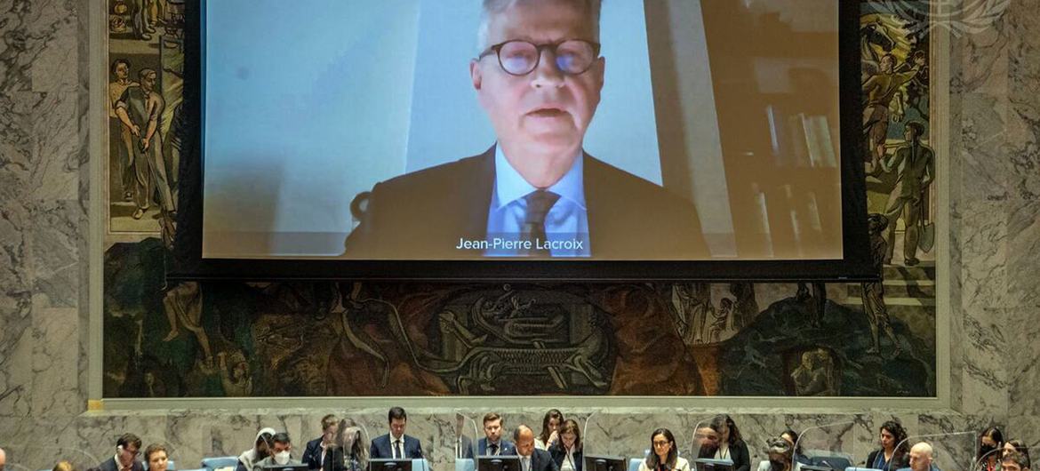 Under-Secretary-General for Peace Operations Jean-Pierre Lacroix briefs the Security Council virtually on Sudan, South Sudan and the situation in Abyei. 