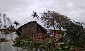 Cyclone Amphan made landfall in eastern India on Wednesday afternoon local time.