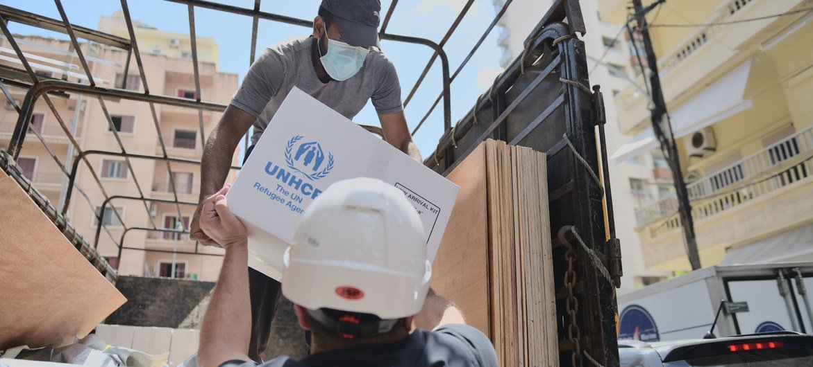 UNHCR and its partners are supporting Beirut residents affected by the blast.